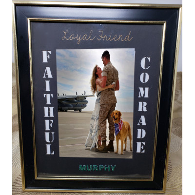 Photo Mat With Your Pet or Special Someone's Name